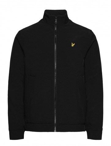 Lyle & Scott - Funnel Neck Softshell Jacket (True Black)