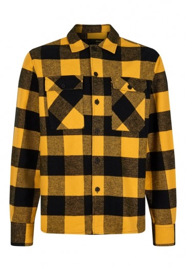 Merc London - Linden Heavy Weight Shirt (Mustard)