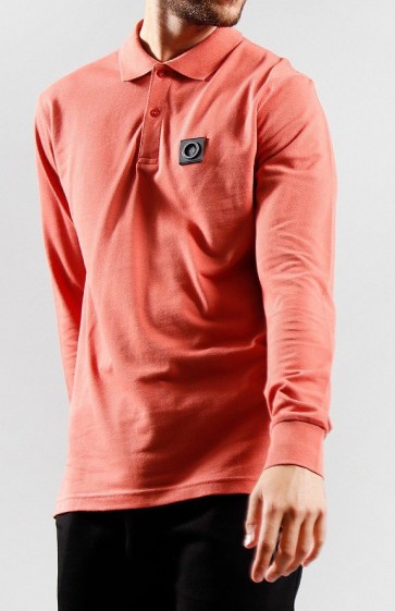 Marshall Artist - Siren L/S Polo Shirt (Rust)