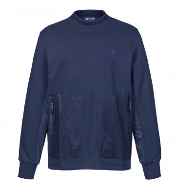 MA.Strum - Heavyweight Mock Neck Sweat (Navy)