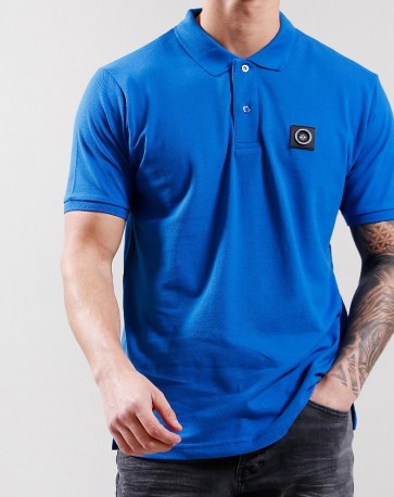 Marshall Artist - Siren S/S Polo Shirt (Radial Blue)