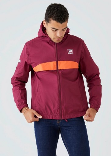 Patrick - Cagoule Windbreaker (Burgundy)