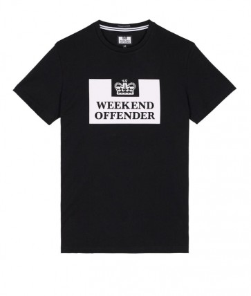 Weekend Offender - Prison T-Shirt (Black)