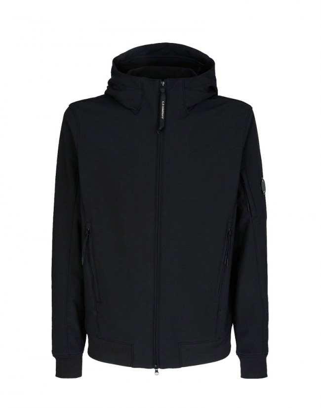 CP Company - CP Shell-R Hooded Jacket in Black - CP COMPANY - BRANDS