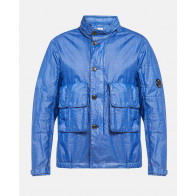 CP Company - Lino Wax Jacket in Blue