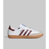 Adidas Originals - Samba OG (White / Collegiate Burgundy) 