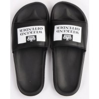 Weekend Offender - LA PISCINE Slides in Black