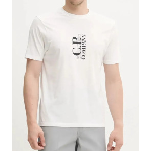 CP Company - 30/1 Jersey Vertical Logo T-Shirt