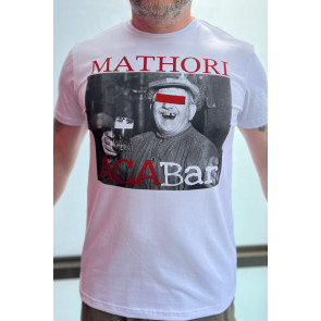 Mathori London - ACA Bar White T-Shirt
