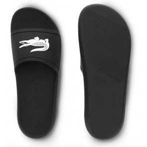 Lacoste - Croco Slides (Black)