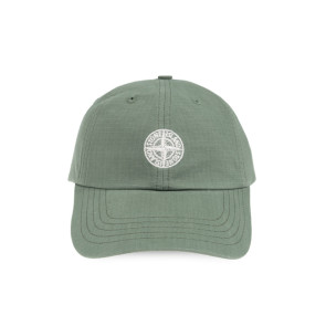 Stone Island - Ripstop Cotton Cap in Musk Green