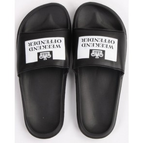 Weekend Offender - LA PISCINE Slides in Black