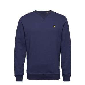 Lyle & Scott - Crew Neck Sweatshirt in Navy