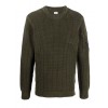 CP Company - Chenille Cotton Jumper in Khaki Green