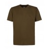 CP Company - 30/1 Jersey Small Logo T-Shirt in Khaki Green