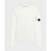 CP Company - Crew Neck Sweatshirt in White