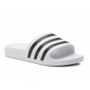 Adidas - Adilette Aqua in White/Black (F35539)